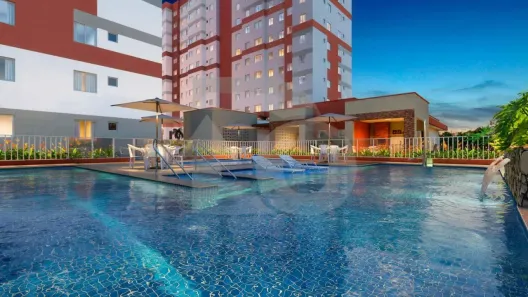 Apartamento com 2 Quartos à venda, 44m² no Costa Paradiso, Barra dos Coqueiros