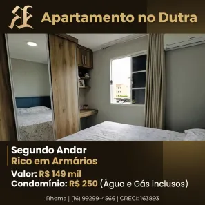 Apartamento com 2 Quartos à venda, 40m² no Residencial das Américas, Ribeirão Preto