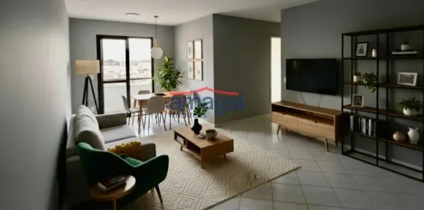 Apartamento com 3 Quartos à venda, 76m² no Vila Machado, Jacareí