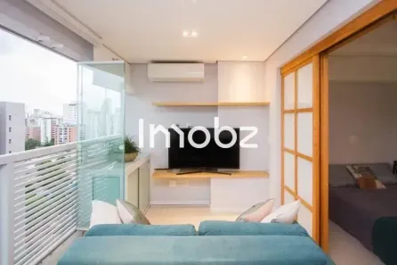 Kitnet com 1 Quarto à venda, 41m² no Brooklin Paulista, São Paulo