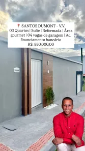 Casa com 3 Quartos à venda, 140m² no Santos Dumont, Vila Velha