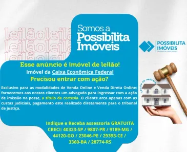 Apartamento com 2 Quartos à venda, 59m² no Parque Estrela Dalva X, Luziânia