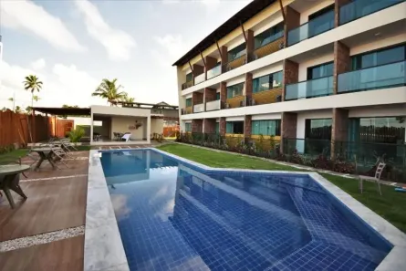 Apartamento com 1 Quarto para alugar, 43m² no Merepe, Ipojuca