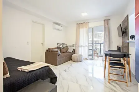 Apartamento com 1 Quarto para alugar, 75m² no Jardim Leonor, São Paulo