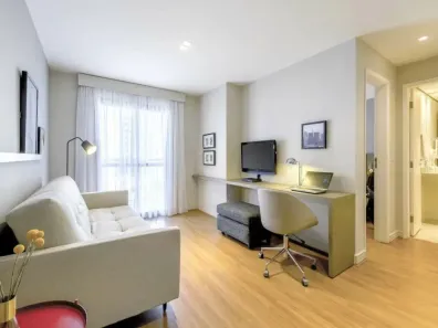 Flat com 1 Quarto à venda, 32m² no Indianópolis, São Paulo