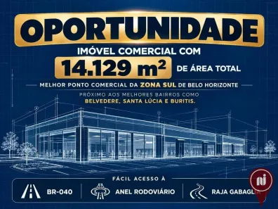 Lote/Terreno para alugar, 14200m² no Santa Lúcia, Belo Horizonte