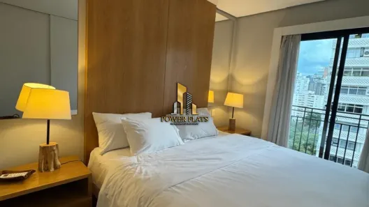 Flat com 1 Quarto para alugar, 42m² no Itaim Bibi, São Paulo
