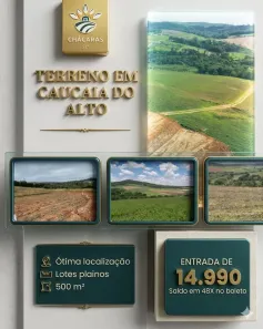 Lote/Terreno à venda, 500m² no Centro (Caucaia do Alto), Cotia