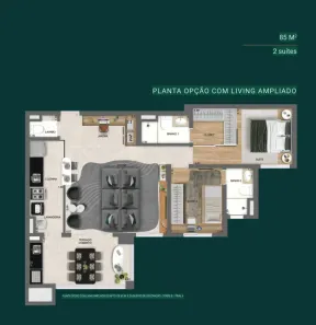 Apartamento com 2 Quartos à venda, 85m² no Parque São Domingos, São Paulo