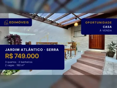 Casa com 3 Quartos à venda, 180m² no Jardim Atlântico, Serra
