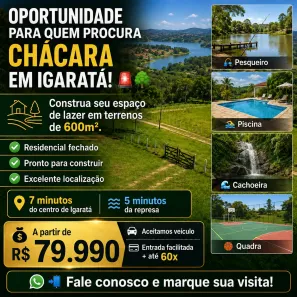 Lote/Terreno à venda, 600m² no Centro, Jacareí