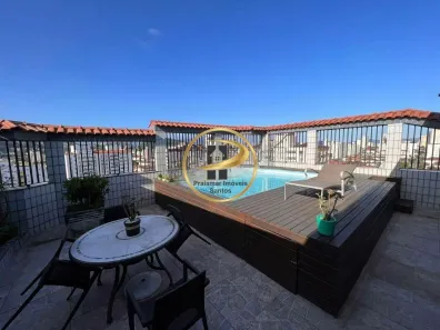 Cobertura com 3 Quartos à venda, 271m² no Campo Grande, Santos