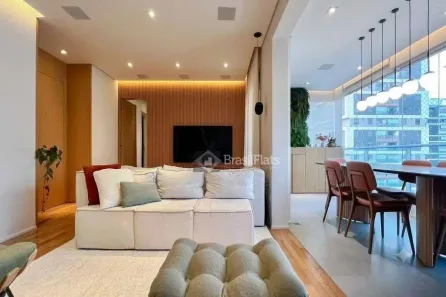 Apartamento com 2 Quartos para alugar, 105m² no Cidade Monções, São Paulo