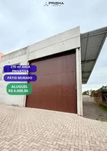 Galpão/Depósito/Armazém com 1 Quarto para alugar, 270m² no Tomazetti, Santa Maria
