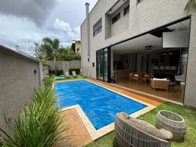 Casa de Condomínio com 5 Quartos para alugar, 434m² no Alphaville Flamboyant Residencial Araguaia, Goiânia