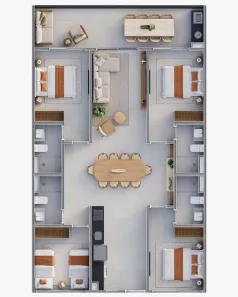 Apartamento com 4 Quartos à venda, 110m² no Tamandaré, Praia de Tamandaré