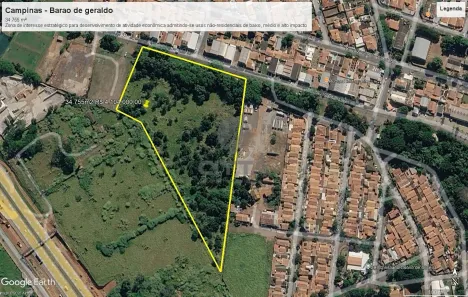 Lote/Terreno à venda, 34755m² no Vila Santa Isabel, Campinas