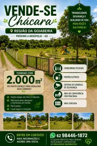 Fazenda/Sítio à venda, 2000m² no , Nerópolis