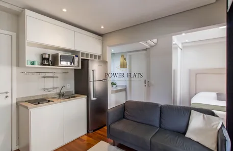 Apartamento com 1 Quarto para alugar, 35m² no Jardim Paulista, São Paulo