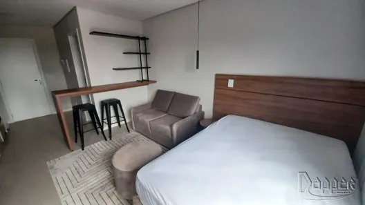 Apartamento com 1 Quarto para alugar, 27m² no Vila Nova, Novo Hamburgo