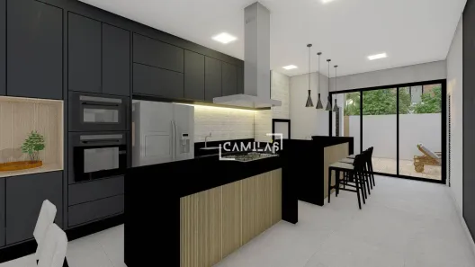 Casa de Condomínio com 3 Quartos à venda, 193m² no Parque Brasil 500, Paulínia
