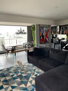Apartamento com 1 Quarto para venda ou aluguel, 100m² no Vila Nova Conceição, São Paulo