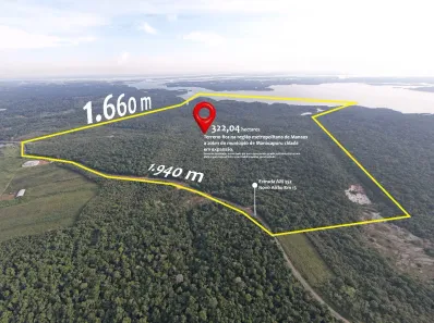 Lote/Terreno à venda, 400000m² no , Novo Airão