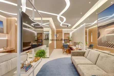 Apartamento com 1 Quarto à venda, 41m² no Setor Oeste, Goiânia