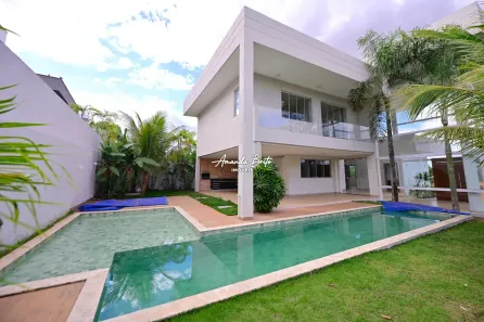 Casa de Condomínio com 4 Quartos para venda ou aluguel, 400m² no Residencial Alphaville Flamboyant, Goiânia