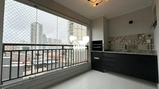 Apartamento com 3 Quartos para alugar, 96m² no Vila Scarpelli, Santo André