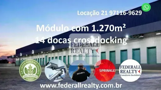 Galpão/Depósito/Armazém para alugar, 1269m² no Santa Cruz da Serra, Duque de Caxias
