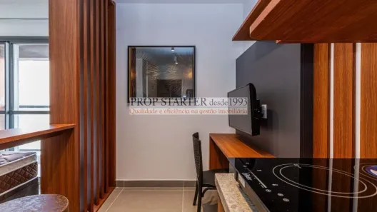 Apartamento com 1 Quarto para alugar, 28m² no Jardim Paulista, São Paulo