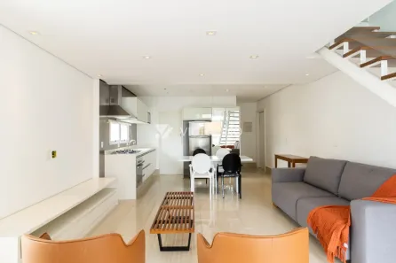 Apartamento com 1 Quarto para alugar, 86m² no Cerqueira César, São Paulo