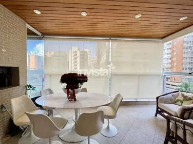 Apartamento com 4 Quartos à venda, 240m² no Gonzaga, Santos