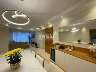 Apartamento com 3 Quartos à venda, 156m² no Ponta da Praia, Santos