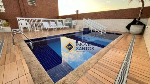 Apartamento com 1 Quarto para alugar, 42m² no Encruzilhada, Santos