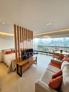 Apartamento com 1 Quarto para alugar, 47m² no Dezoito do Forte Empresarial/Alphaville., Barueri