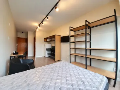 Apartamento com 1 Quarto para alugar, 27m² no Farroupilha, Porto Alegre