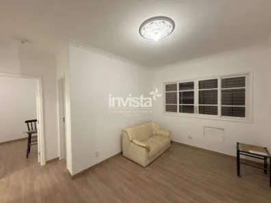 Apartamento com 2 Quartos para alugar, 79m² no Gonzaga, Santos