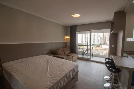 Kitnet com 1 Quarto à venda, 38m² no Brooklin Paulista, São Paulo