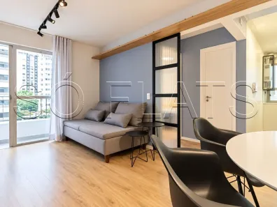 Flat com 1 Quarto para alugar, 42m² no Itaim Bibi, São Paulo