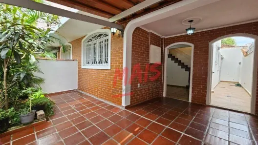 Sobrado com 3 Quartos para alugar, 114m² no Encruzilhada, Santos