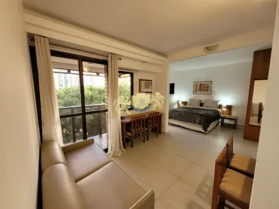 Flat com 1 Quarto para alugar, 37m² no Moema, São Paulo
