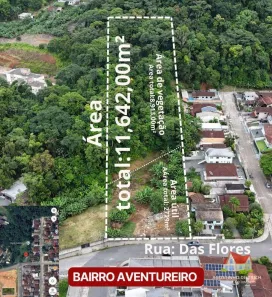 Lote/Terreno à venda, 11642m² no Aventureiro, Joinville