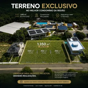 Lote/Terreno à venda, 1350m² no Pium (Distrito Litoral), Parnamirim