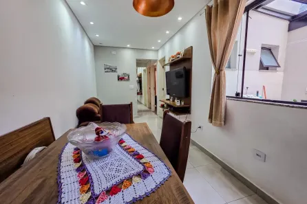 Apartamento com 2 Quartos à venda, 52m² no Jardim Santo Alberto, Santo André