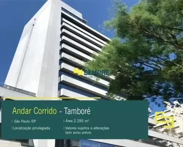Imóvel Comercial para alugar, 2285m² no Tamboré, Barueri
