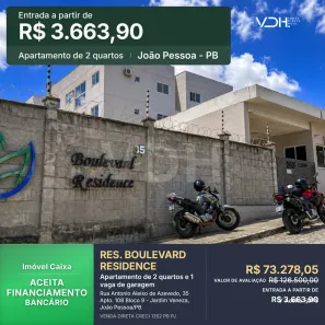 Apartamento com 2 Quartos à venda, 42m² no Jardim Veneza, João Pessoa