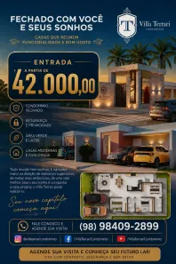 Casa com 3 Quartos à venda, 72m² no Maiobão, Paço do Lumiar