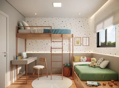 Apartamento com 1 Quarto à venda, 52m² no São Marcos, Joinville